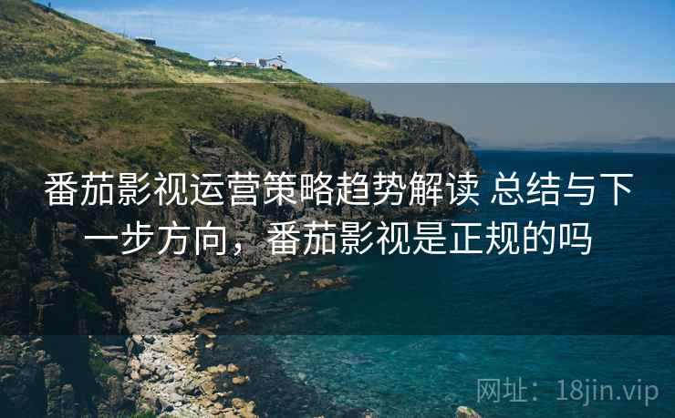 番茄影视运营策略趋势解读 总结与下一步方向，番茄影视是正规的吗