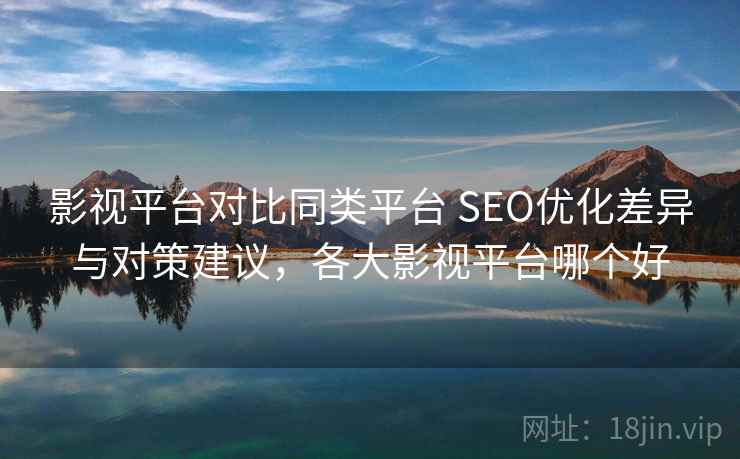 影视平台对比同类平台 SEO优化差异与对策建议，各大影视平台哪个好
