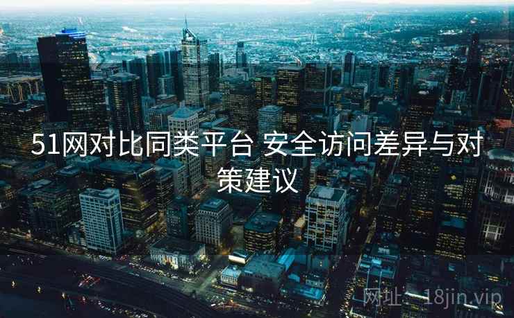 51网对比同类平台 安全访问差异与对策建议