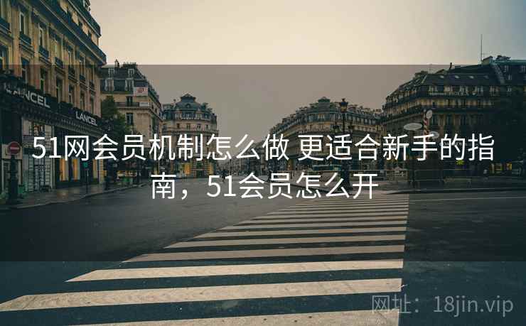 51网会员机制怎么做 更适合新手的指南，51会员怎么开