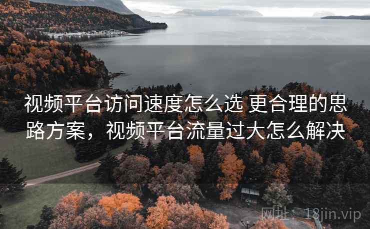 视频平台访问速度怎么选 更合理的思路方案，视频平台流量过大怎么解决