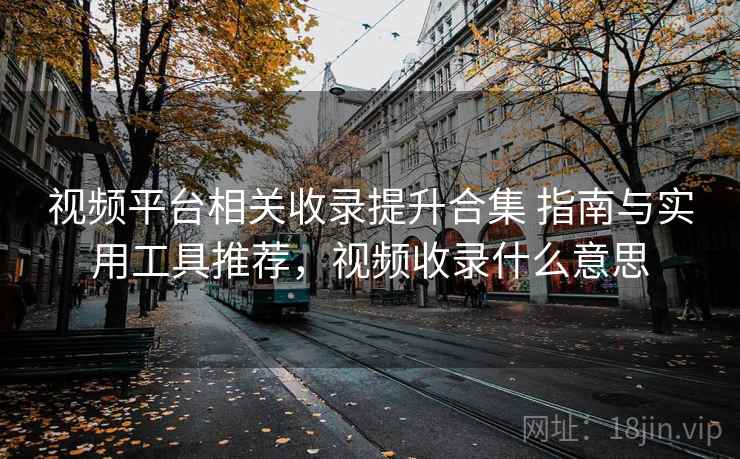 视频平台相关收录提升合集 指南与实用工具推荐，视频收录什么意思