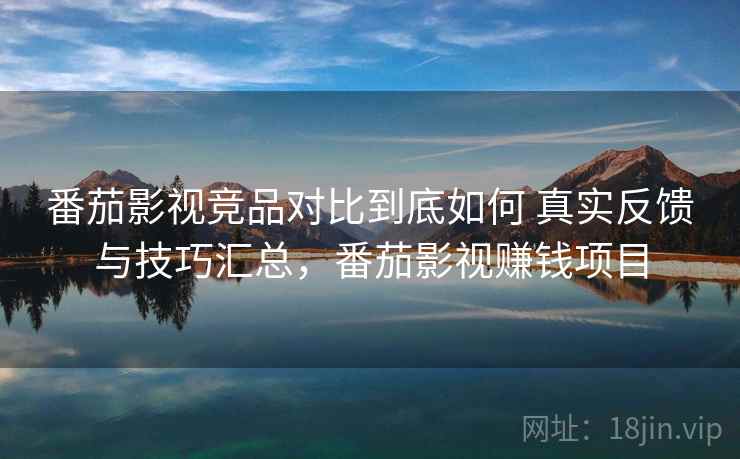 番茄影视竞品对比到底如何 真实反馈与技巧汇总，番茄影视赚钱项目